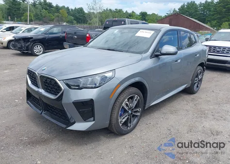 2025 BMW X2 xDrive28I z USA, uszkodzony, nr VIN WBX63GM02S5315315